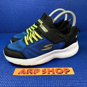 SKECHERS Kids-Boys  Size 3 Black/Grey/White Running Shoes Sneakers SN 97546L